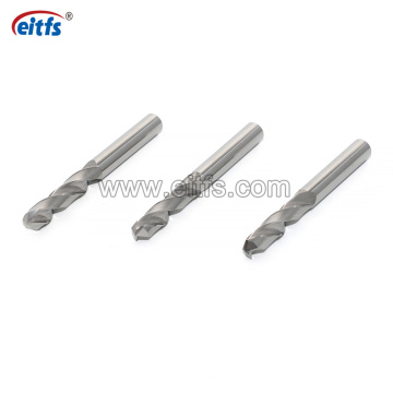 2 Flutes Tungsten Solid Carbide Twist Drill Bits for Aluminum Alloy Processing